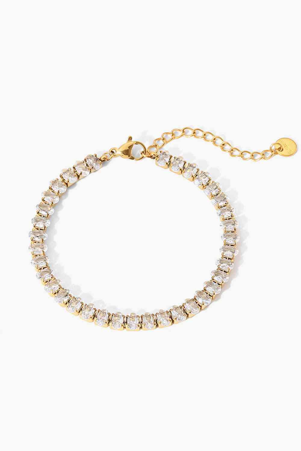 Inlaid Zircon Tennis Bracelet
