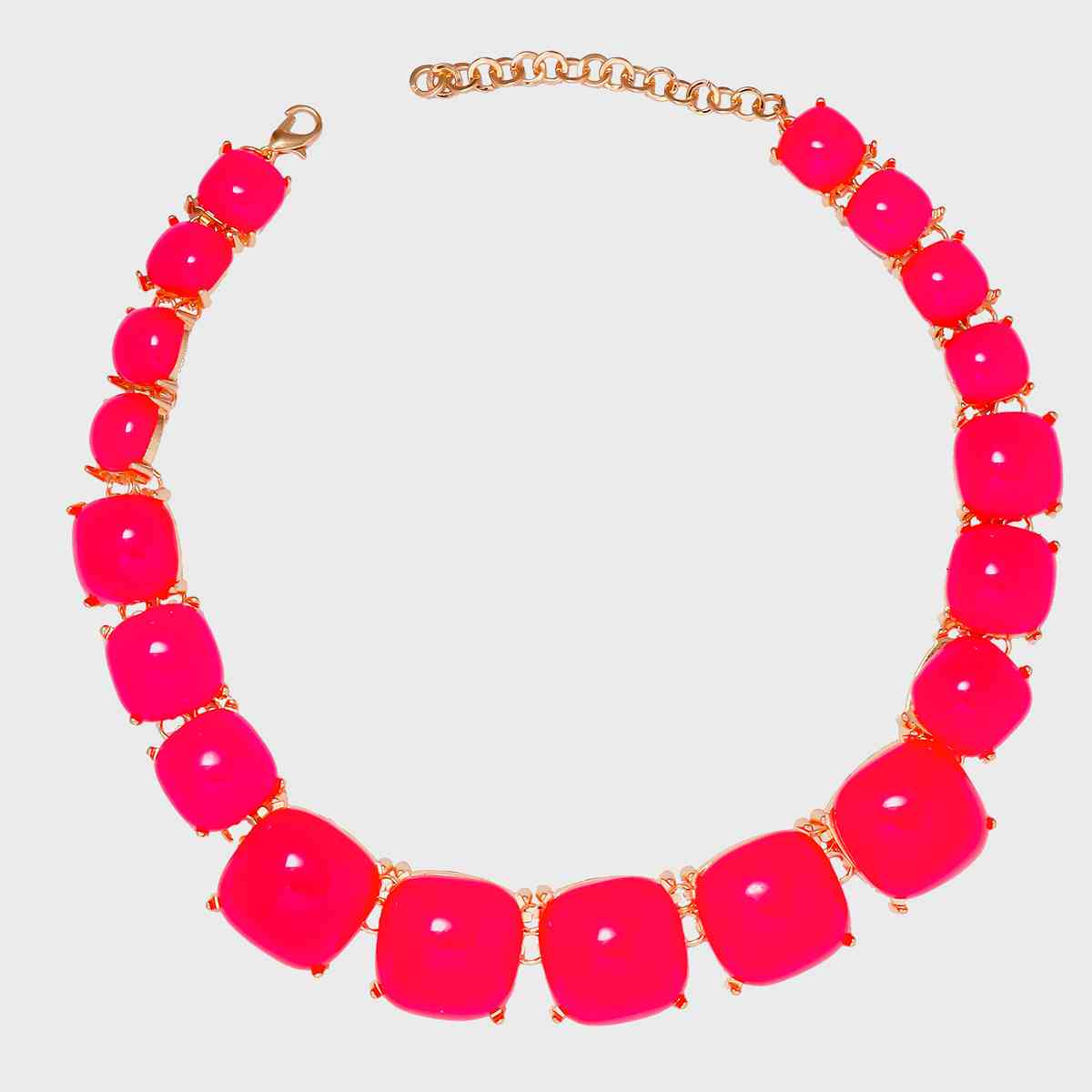 Retro Graduated Rhinestone Riviere Necklace in 7 Color Choices