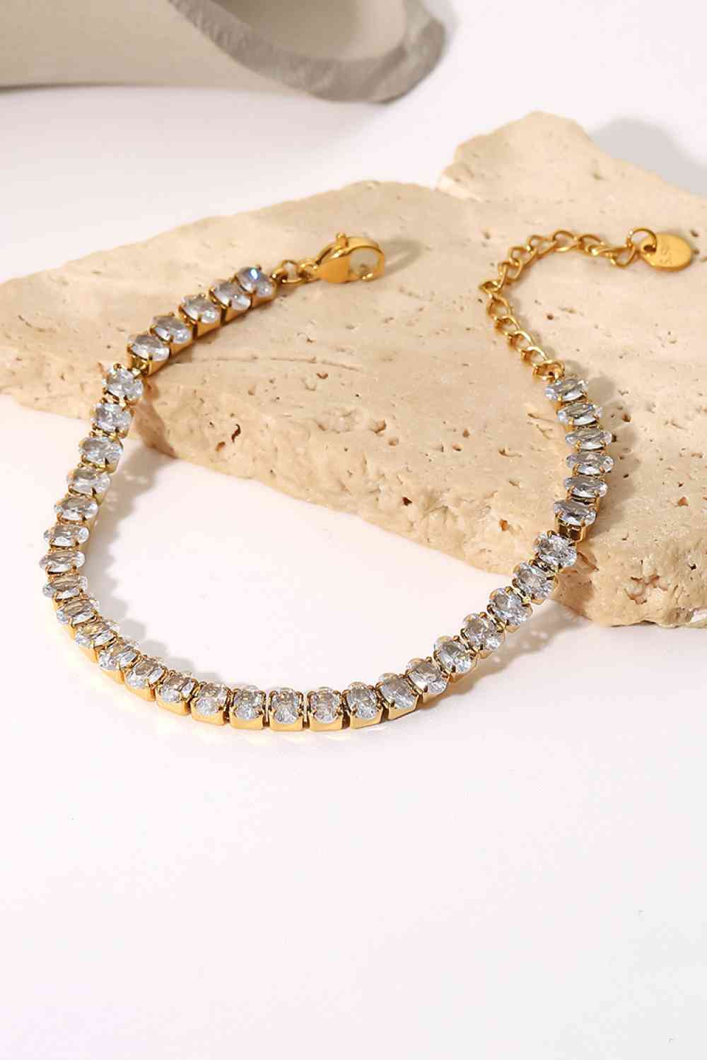 Inlaid Zircon Tennis Bracelet