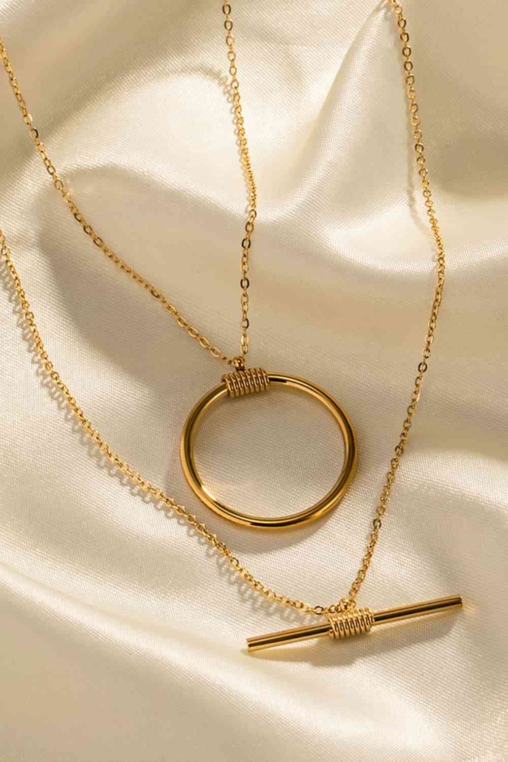 Tangent Double-Layered Fidget Necklace