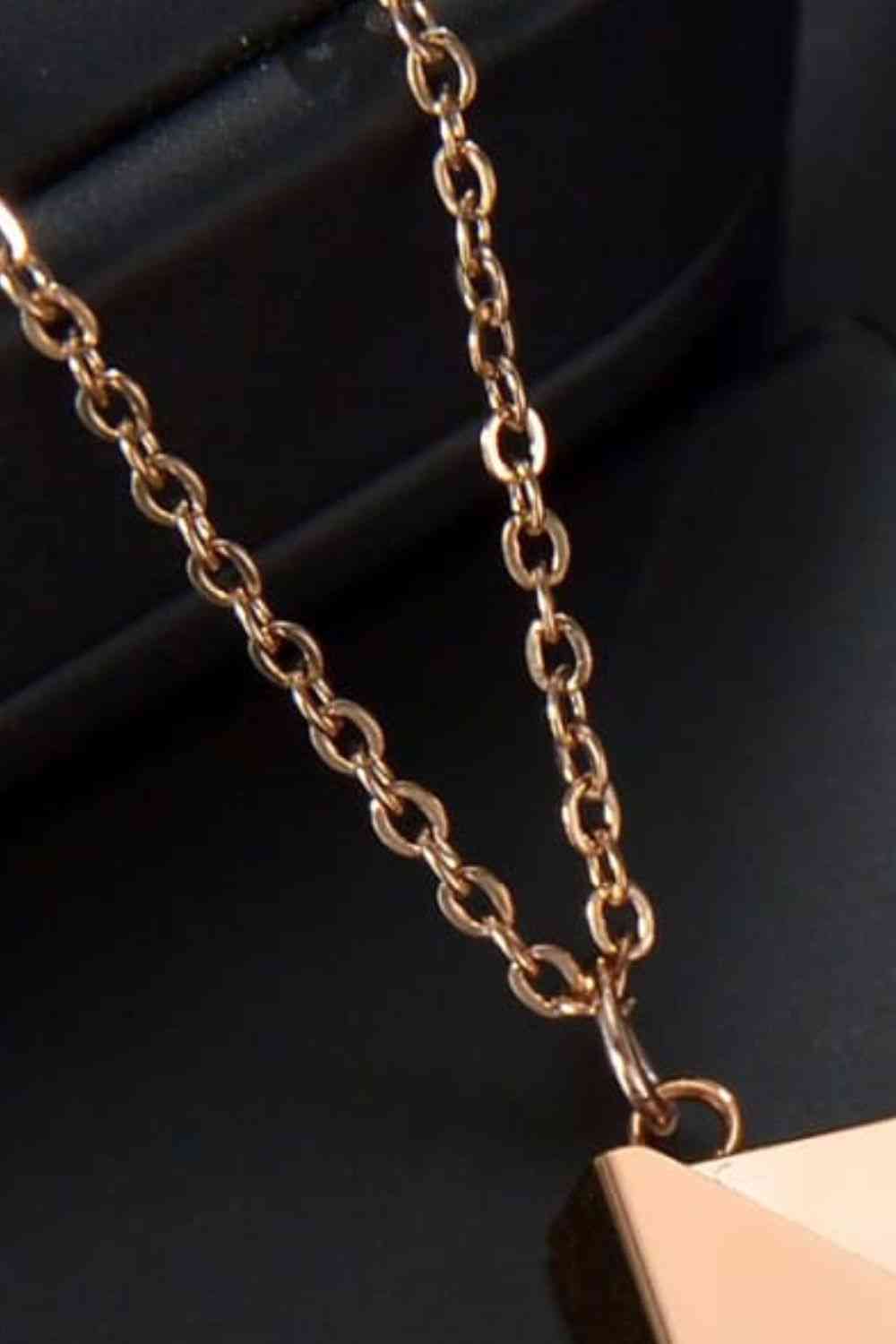 Love Letter Envelope Necklace- Gold, Silver, Rose Gold