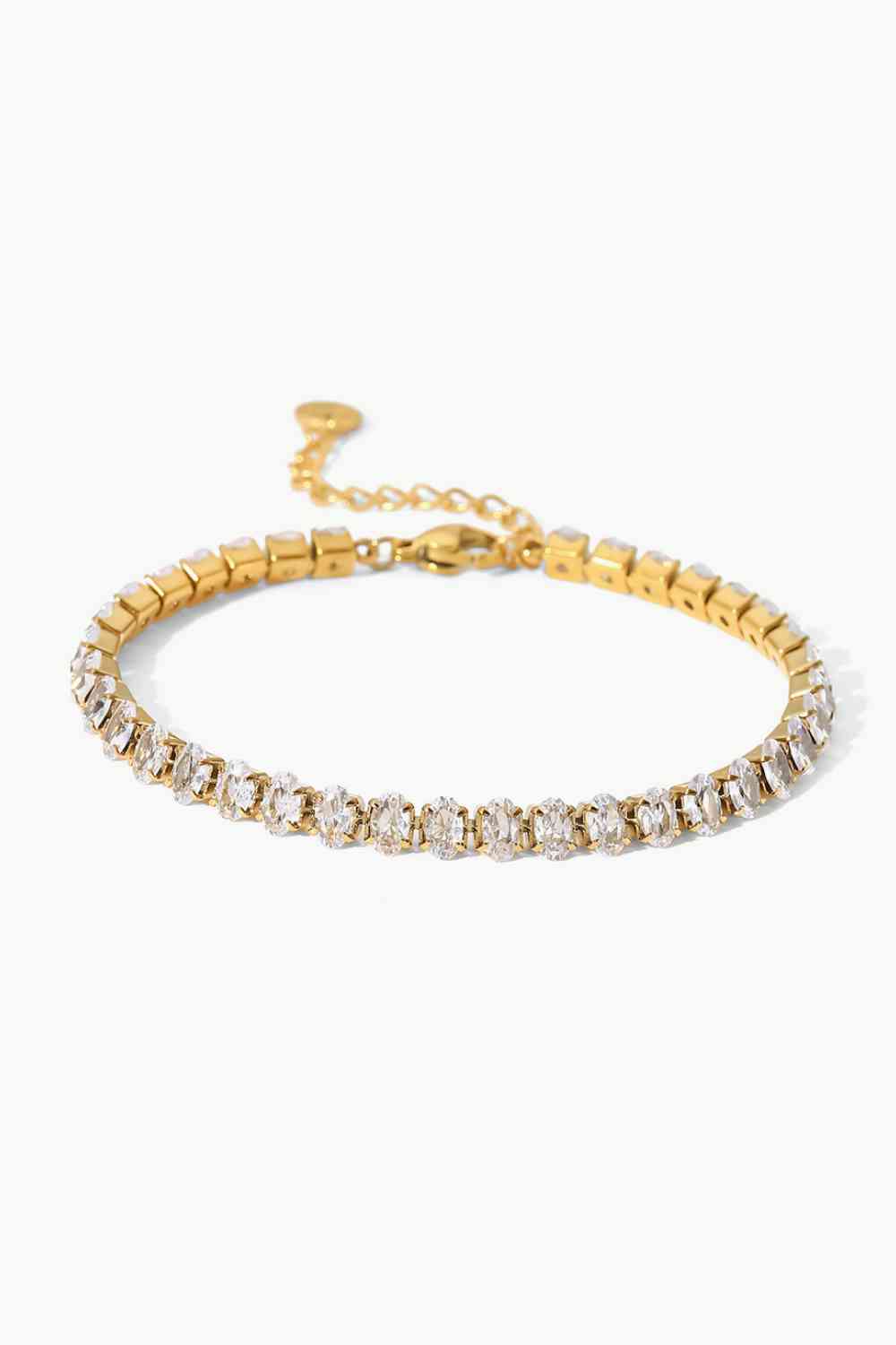 Inlaid Zircon Tennis Bracelet