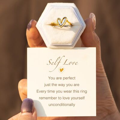 Embrace Your Heart Self-Love Nesting Ring