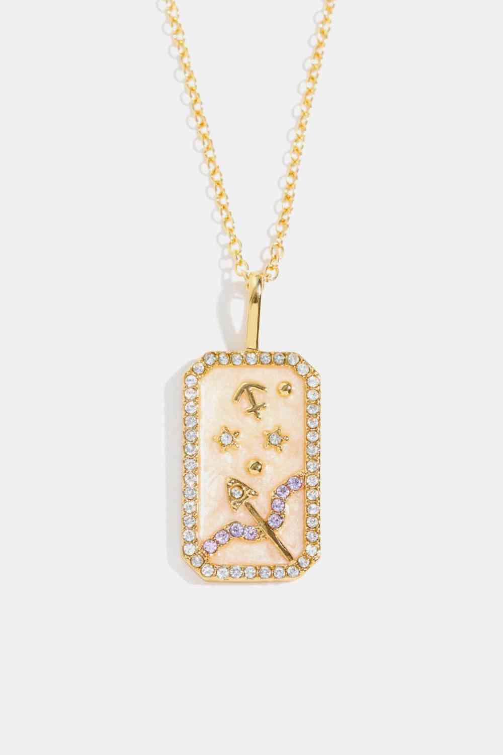 Rhinestone Constellation Pendant Necklace