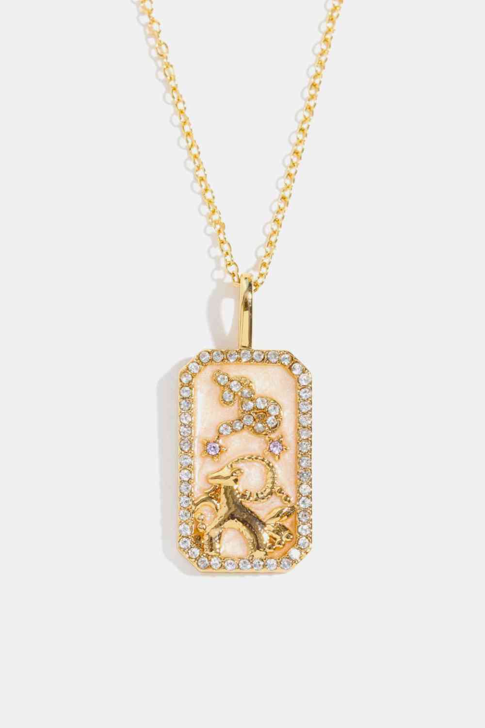 Rhinestone Constellation Pendant Necklace