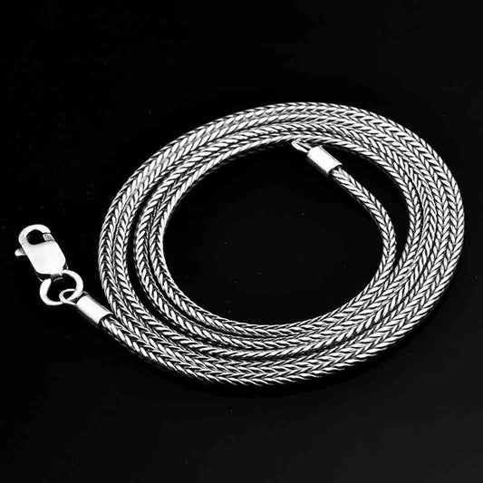 Sterling Silver Snake Chain Necklace 20"