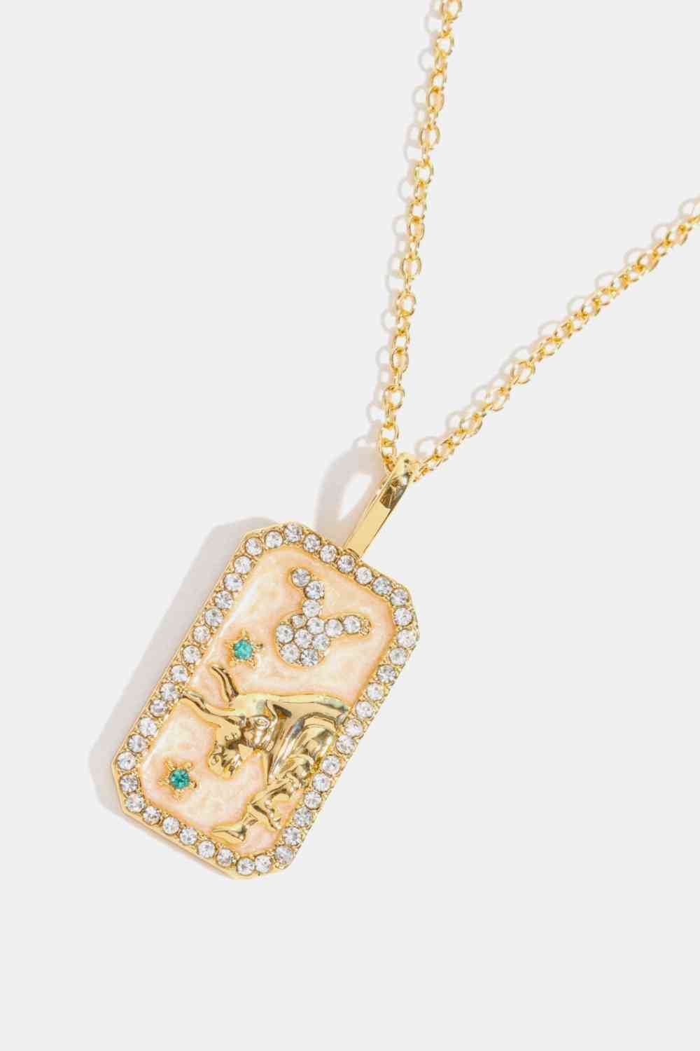 Rhinestone Constellation Pendant Necklace