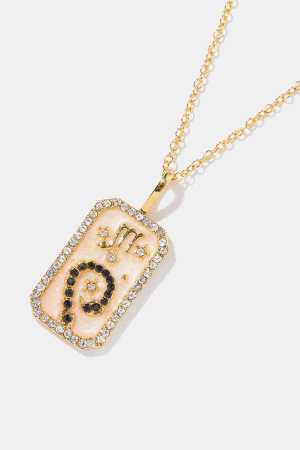 Rhinestone Constellation Pendant Necklace